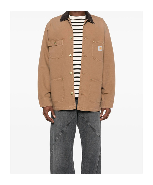 Carhartt Long-sleeved Casual Jacket In Pink