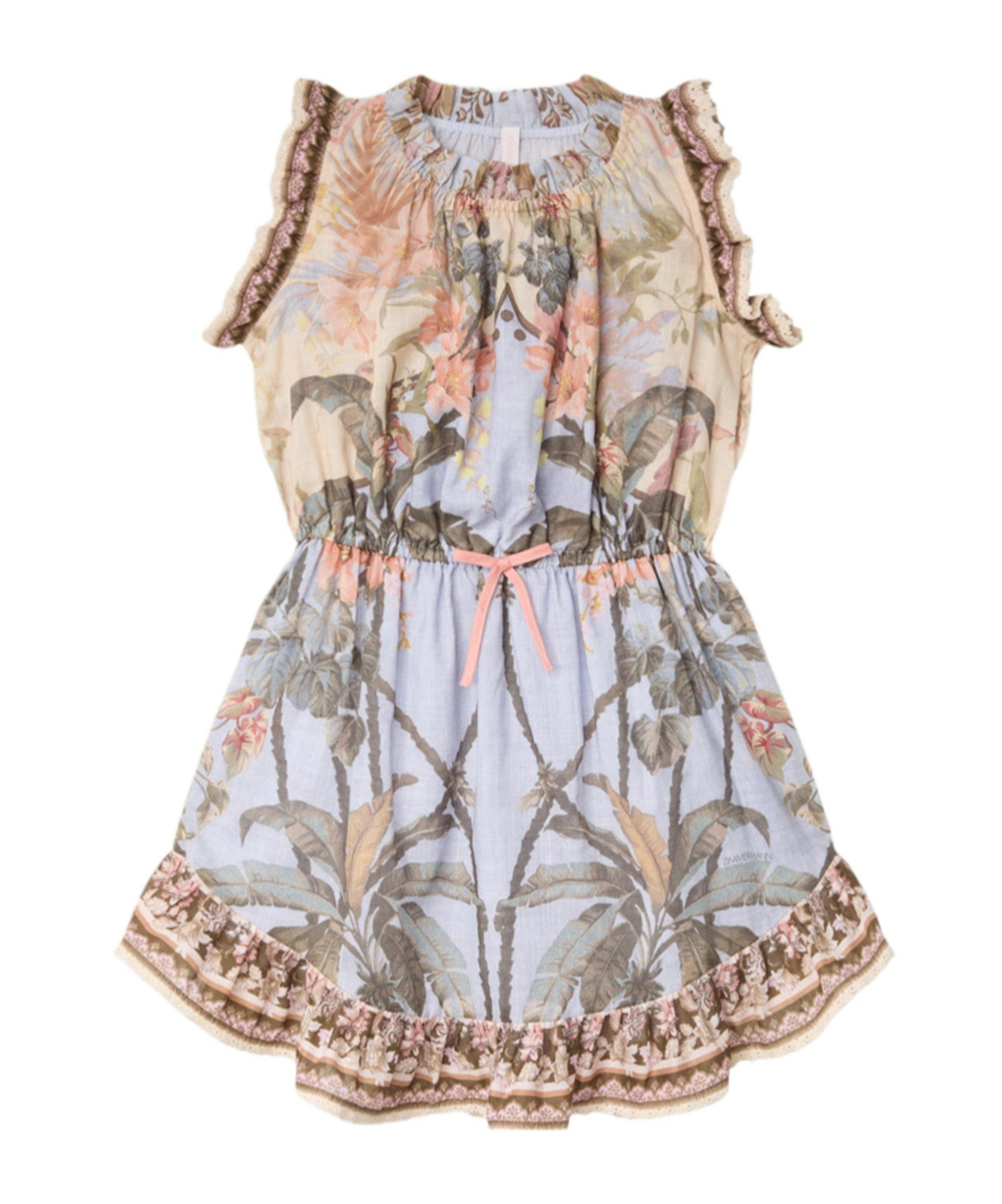 Zimmermann Sleeveless Dress In Nude