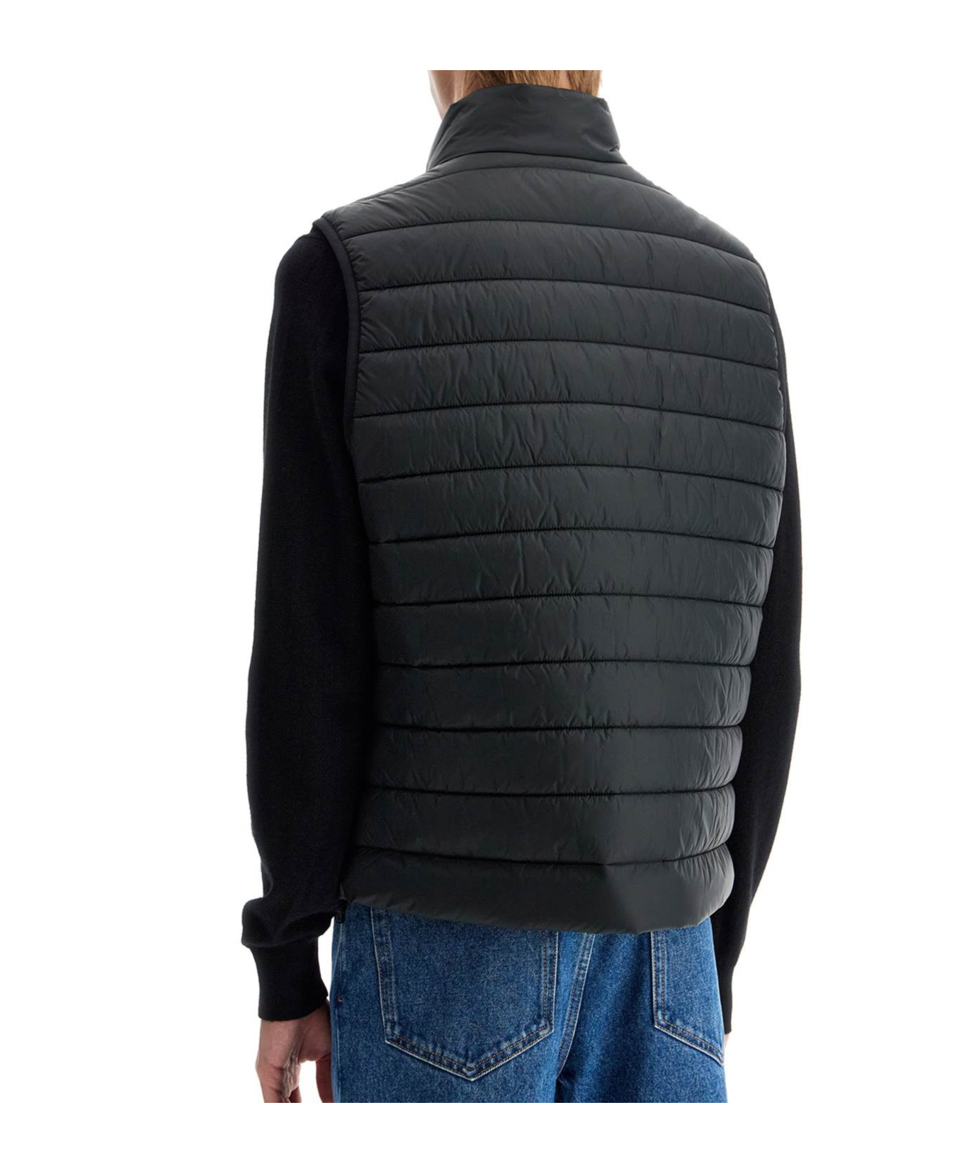 Hugo Boss Padded Brentino Vest In Black