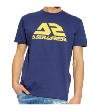 Dsquared2 Short-sleeved T-shirt In Blue