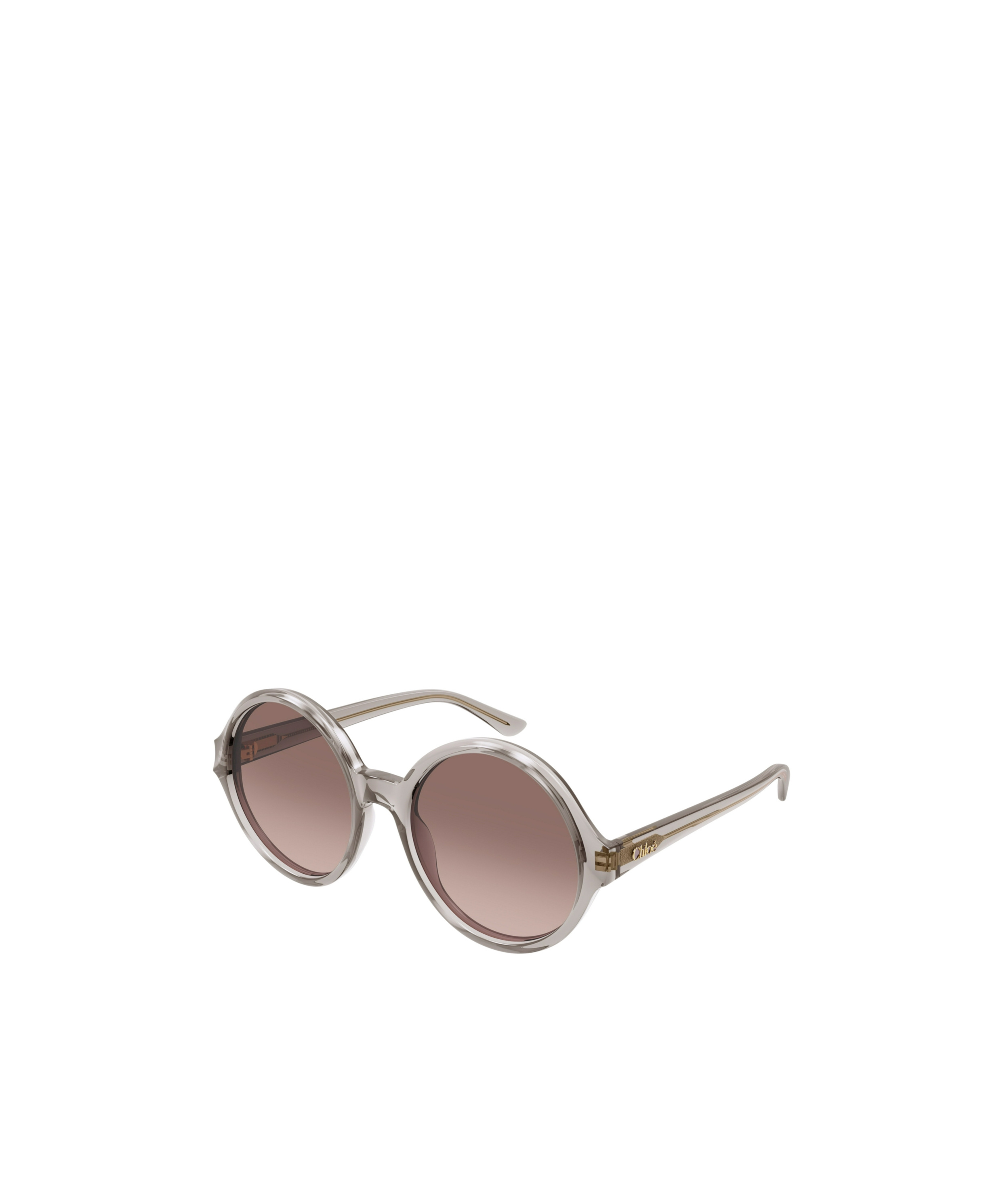 Chloé Round-frame Sunglasses In Grey