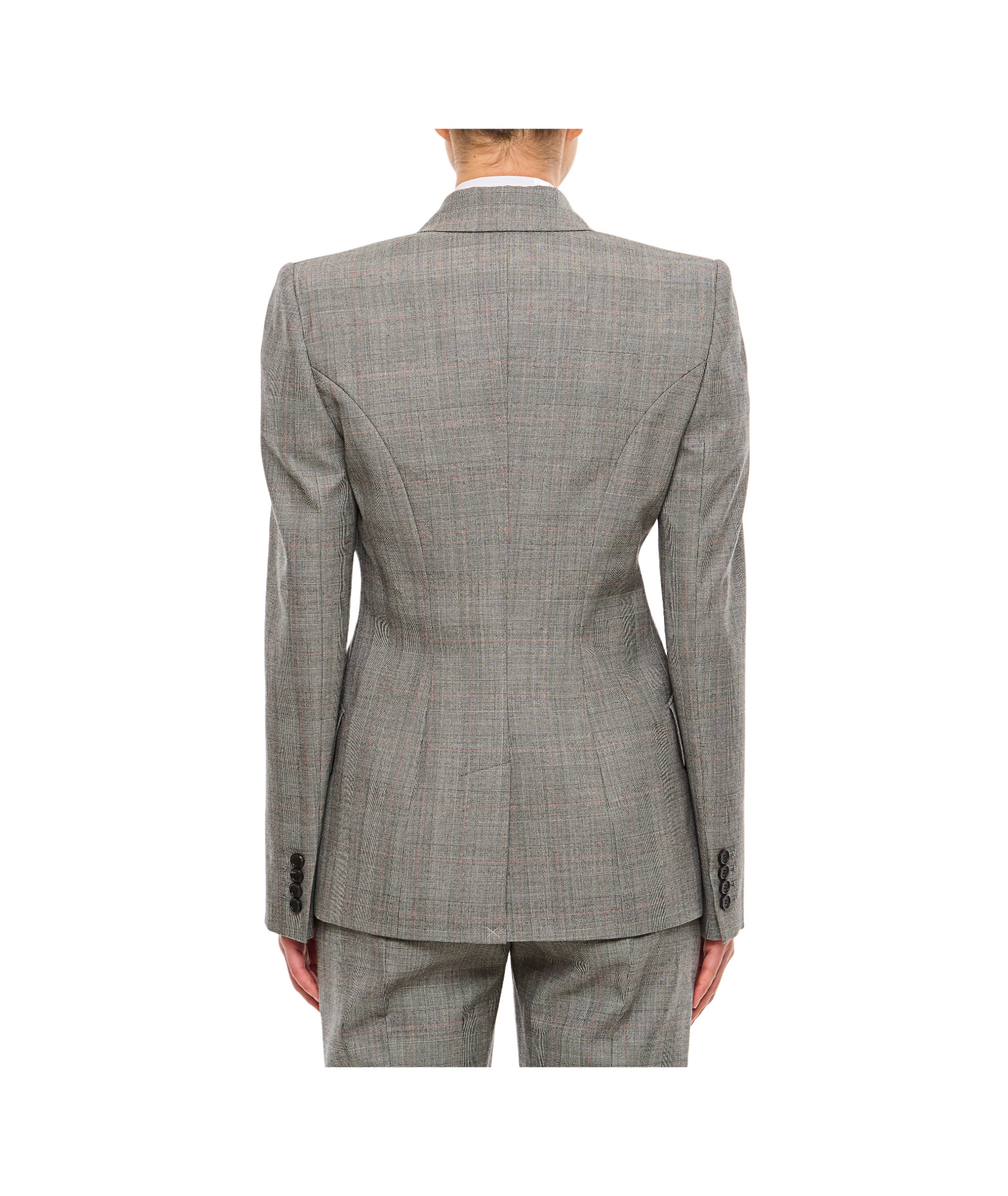 Alexander Mcqueen Blazer In Gray