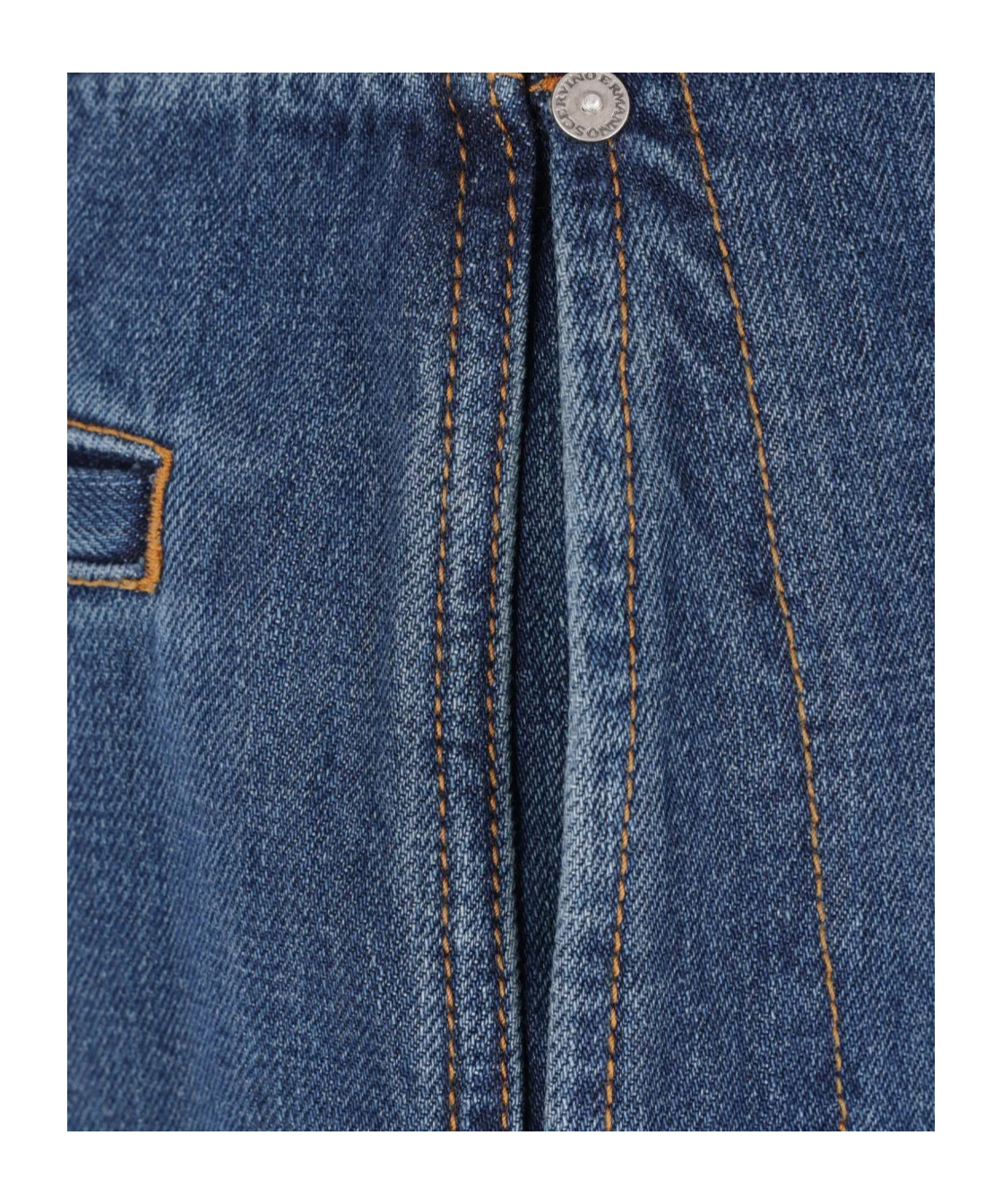 Ermanno Scervino High-waist Wide-leg Jeans In Blue