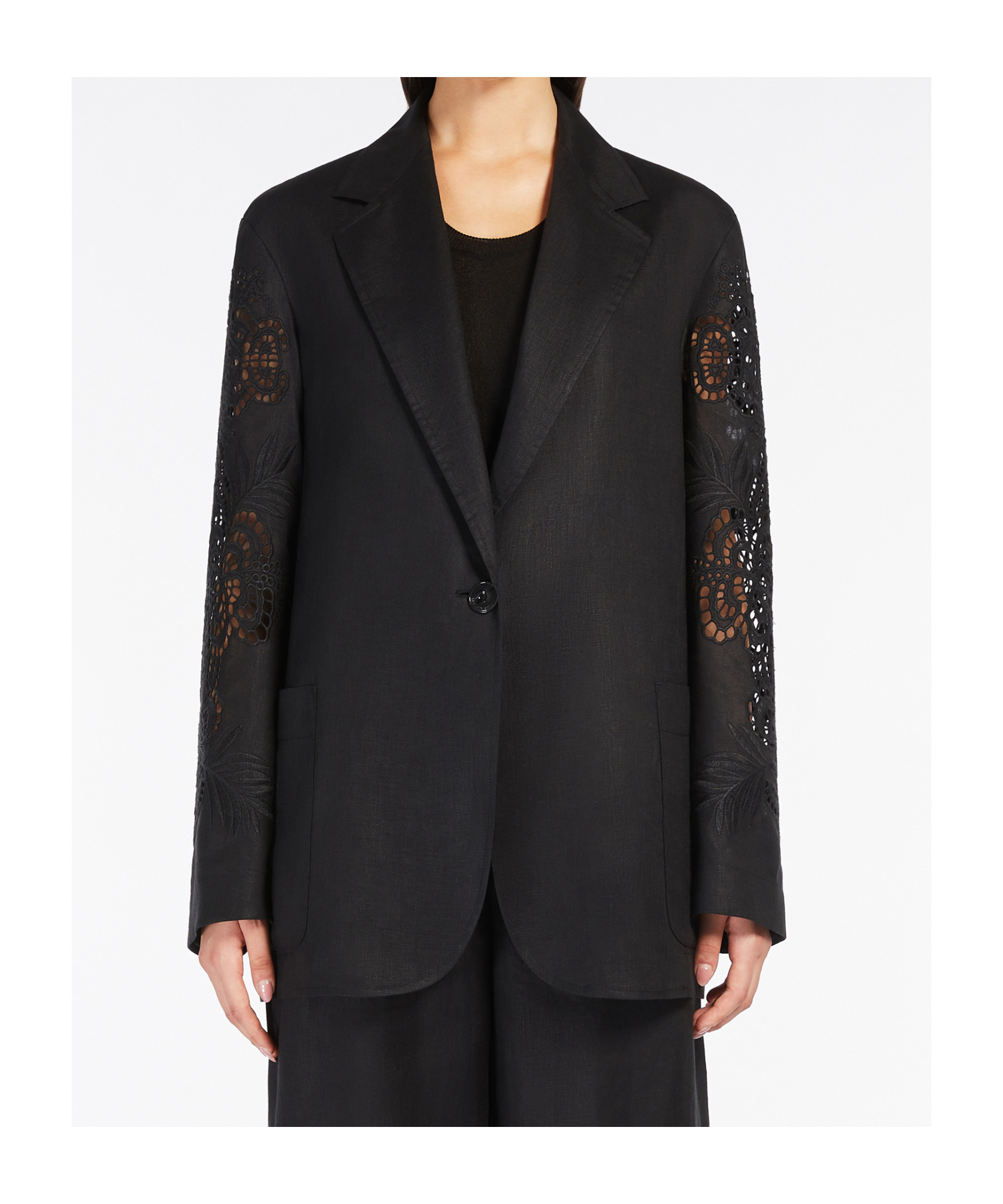 MAX MARA LONG-SLEEVED SUIT JACKET