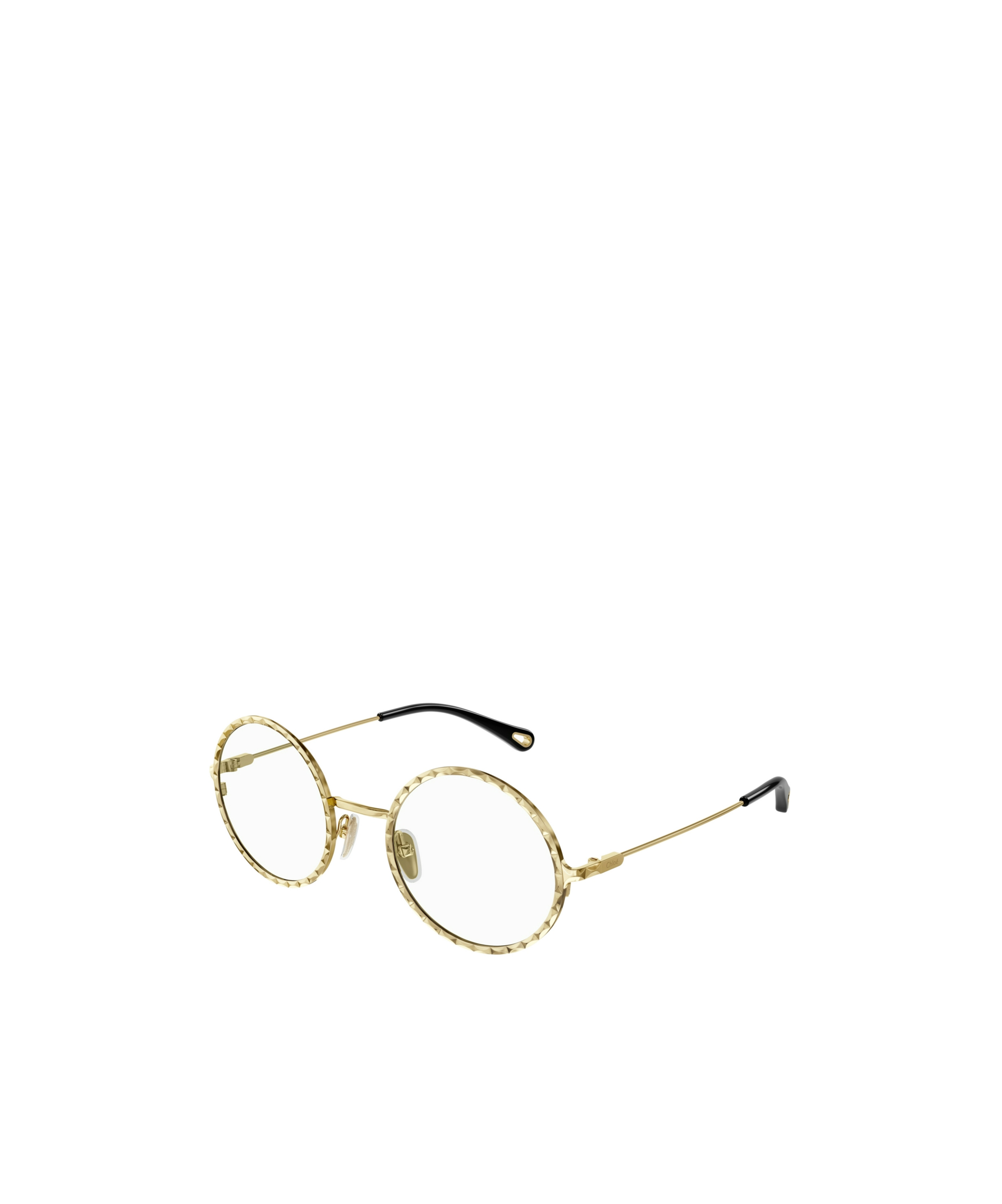 Chloé Eyewear Round Frame Glasses In Nude