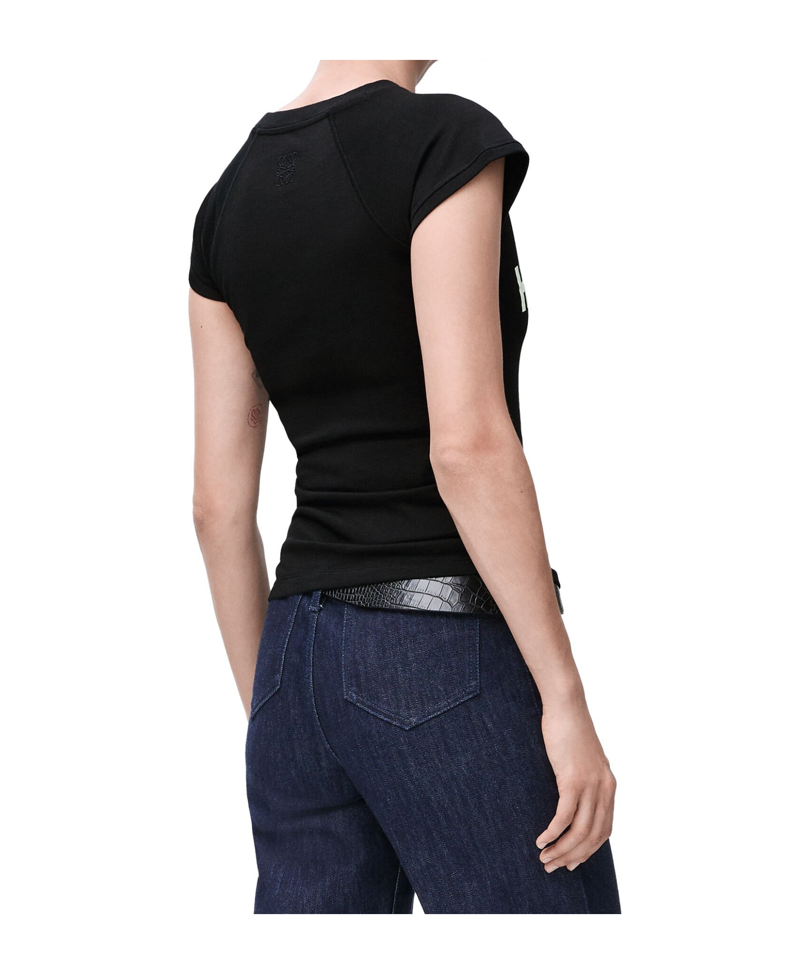 Loewe Short-sleeved T-shirt In Black