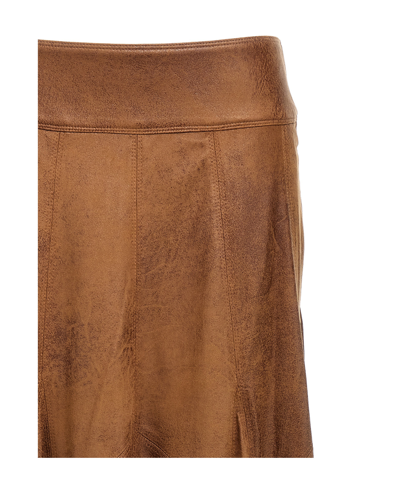 Isabel Marant "genevi" Skirt In Brown