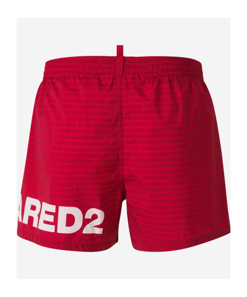 DSQUARED2 ELASTIC WAIST SWIMMING TRUNKS