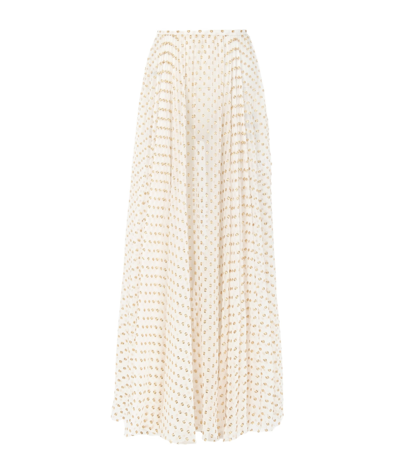 Chloé Pleated Skirts In White