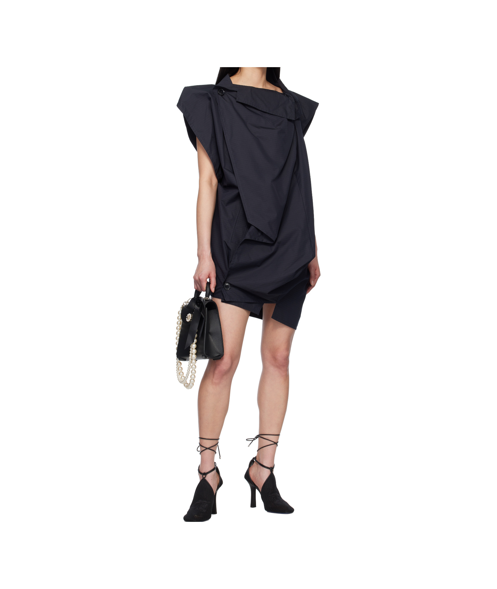 Vivienne Westwood Billow Vest In Black