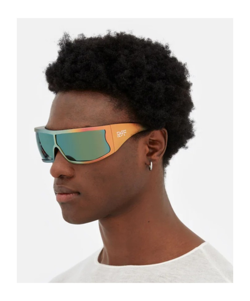 Retrosuperfuture Bones Sunglasses In Green