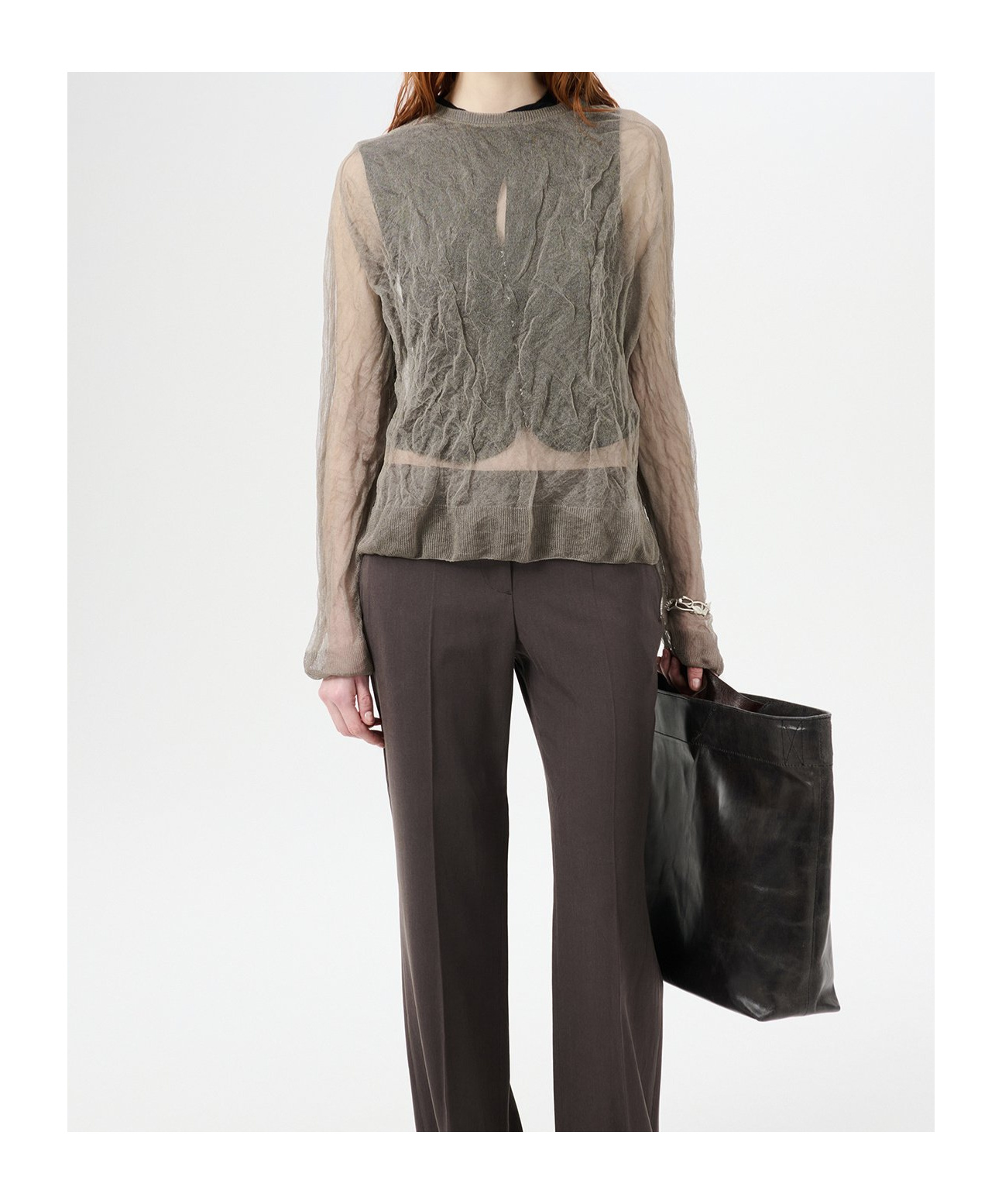 Our Legacy True Roundneck In Nude