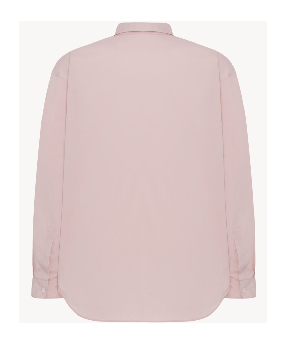 The Row Penn Oversized Cotton-poplin Shirt In Pink