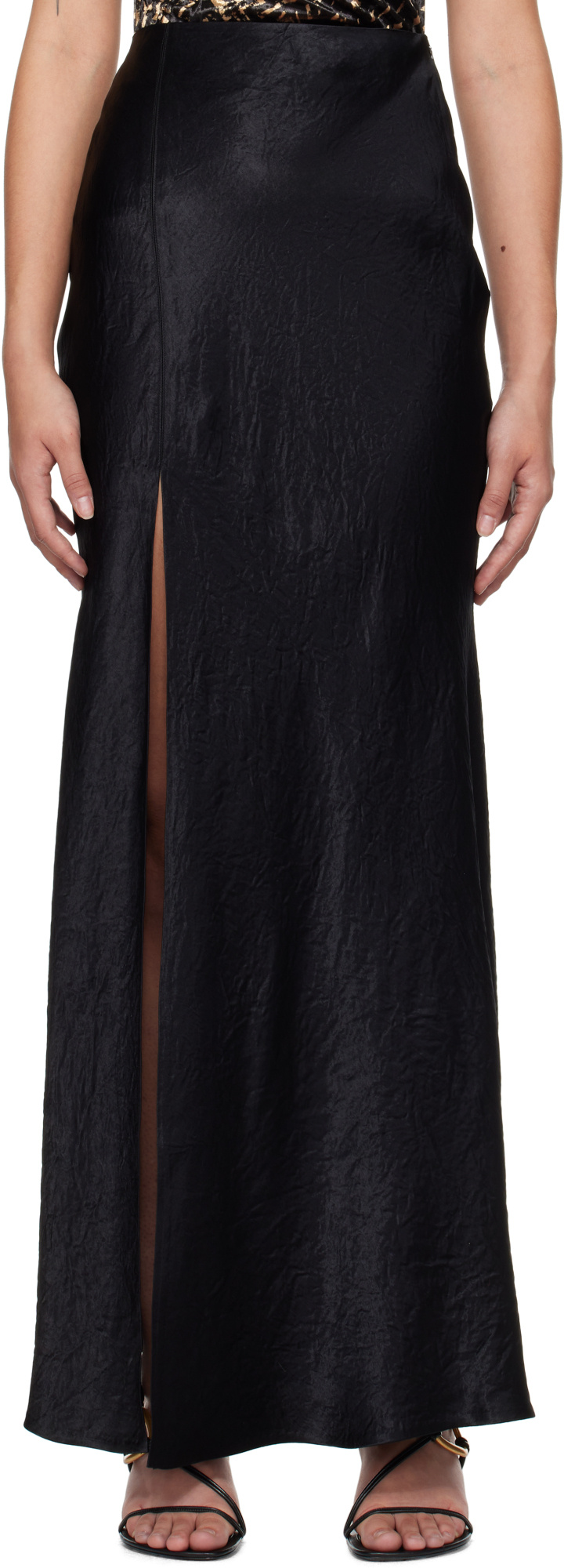 Nanushka Harlow Maxi Skirt In Black