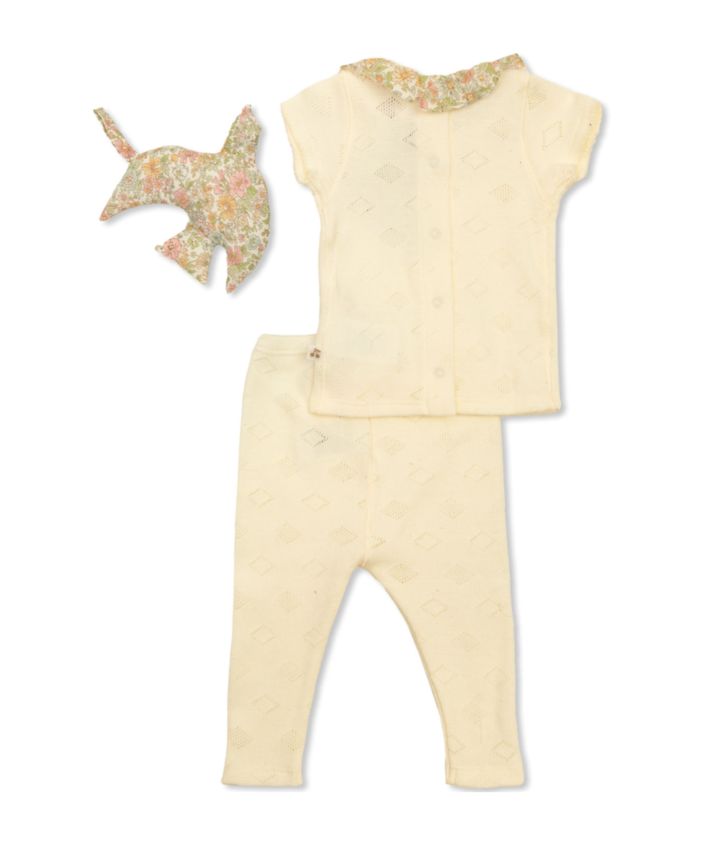 Bonpoint Daisie Trouser Set In Nude