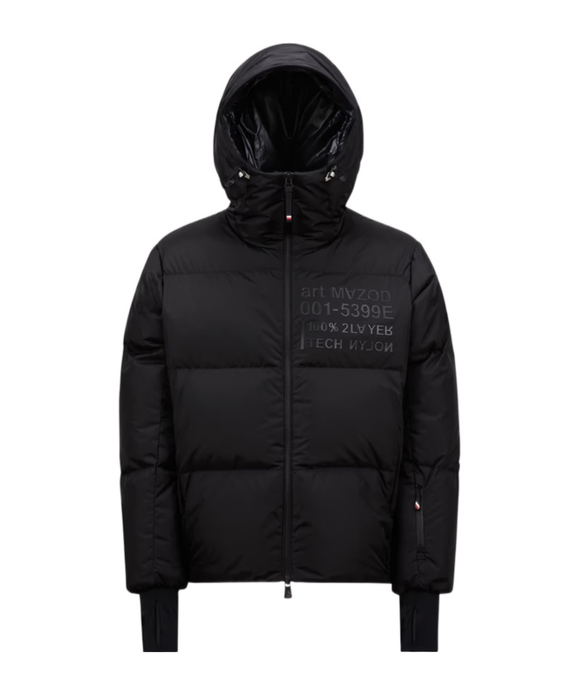 Moncler Mazod Short Down Jacket In Black