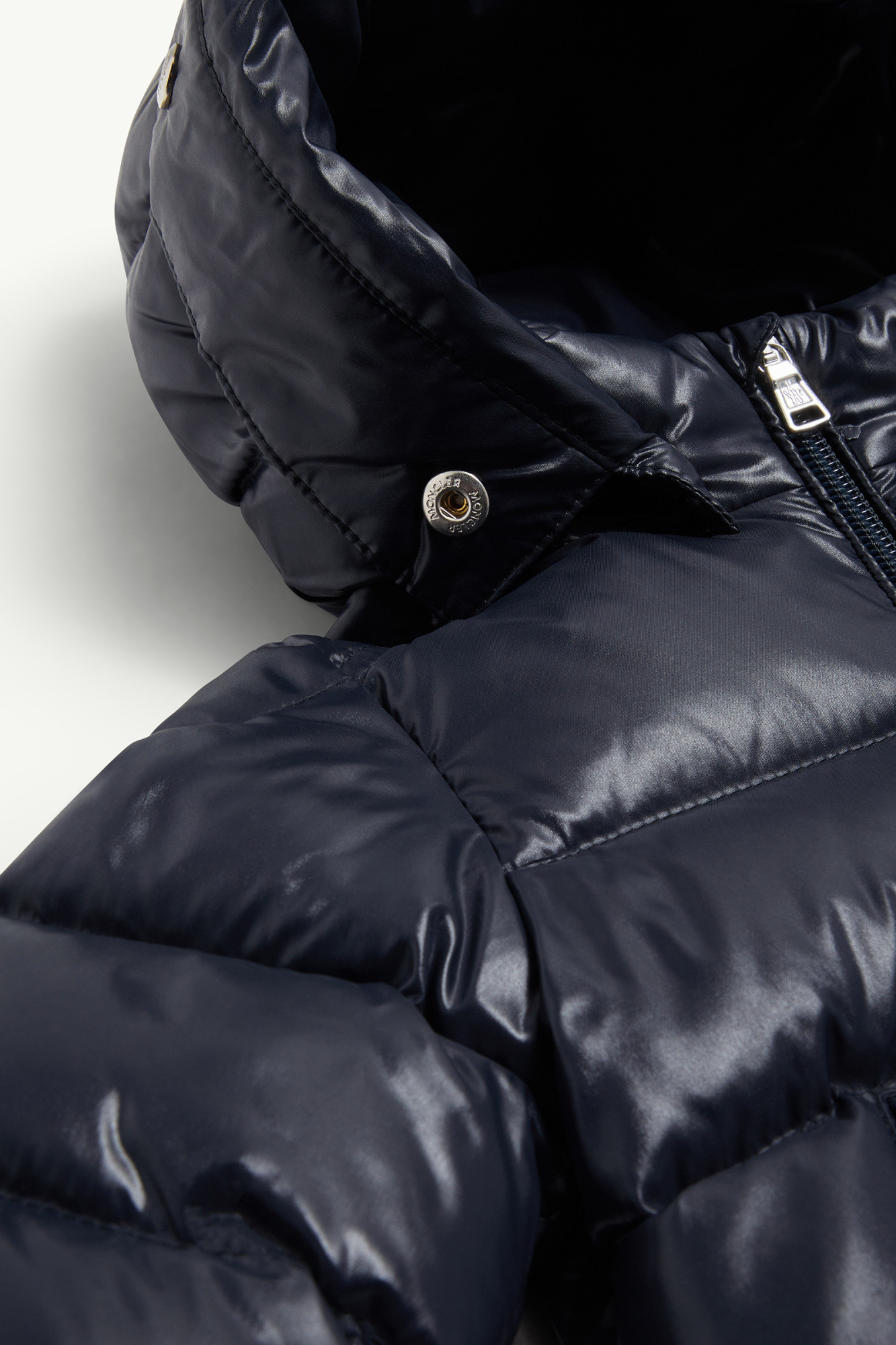 Moncler K2 Hooded Down Jacket In Blue