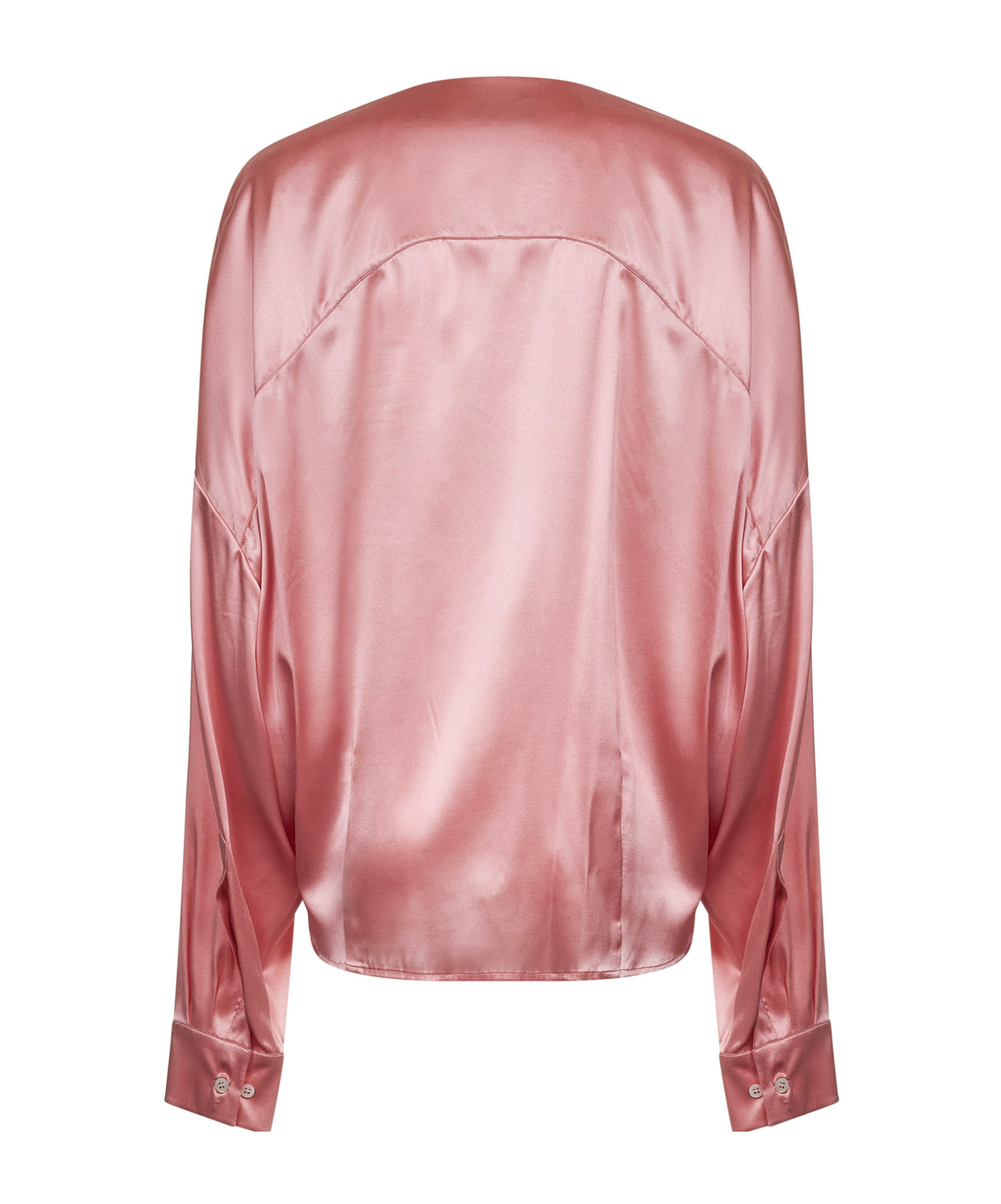 Shop Dries Van Noten Long-sleeved Shirt In Pink