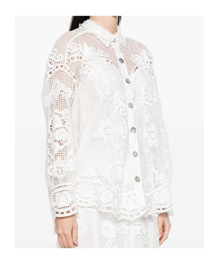 Shop Farm Rio Long-sleeved Shirt In White