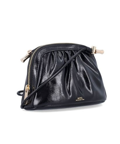 Apc A.p.c. Ninon Small Bag In Black