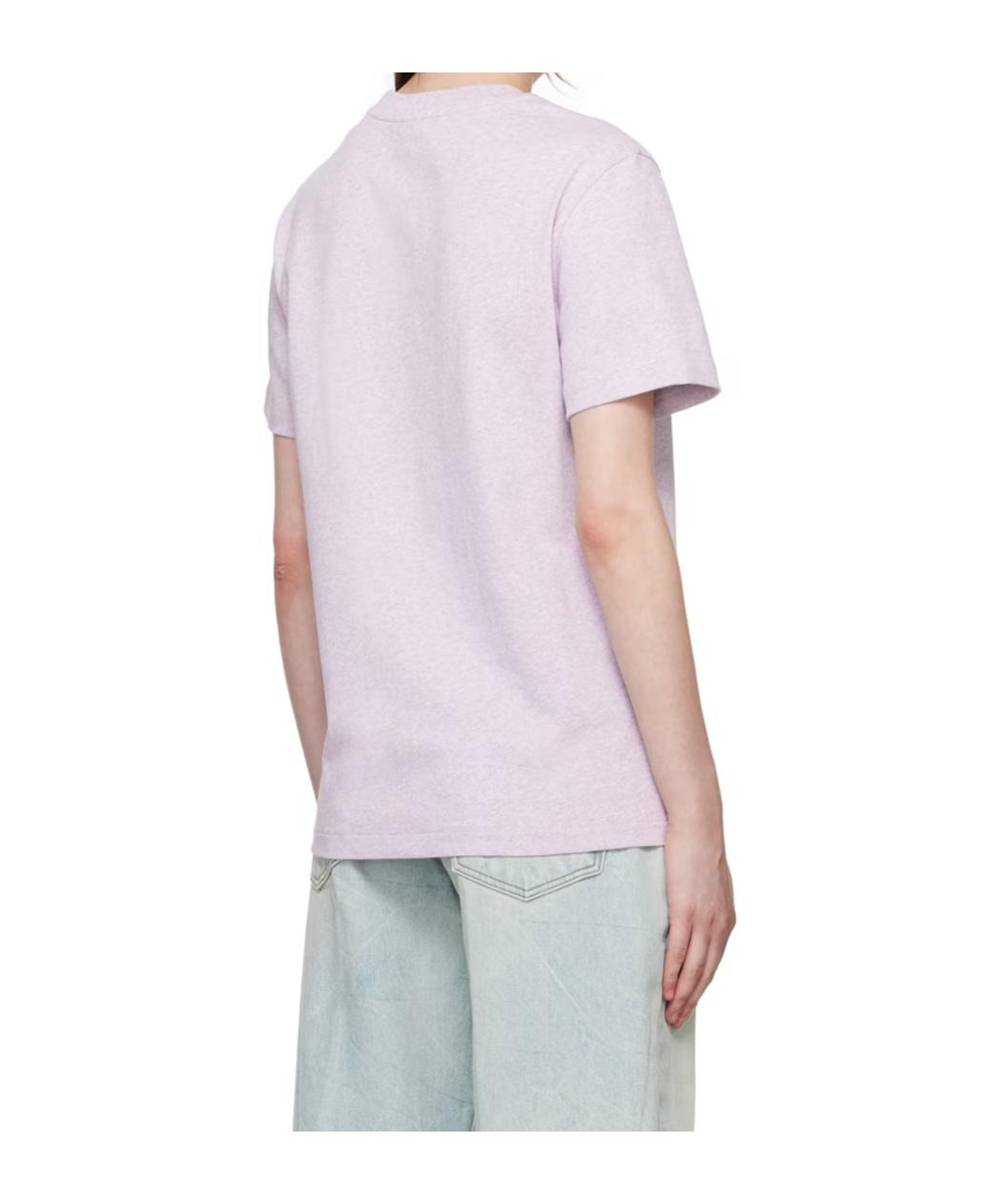 Apc Logo Short-sleeved T-shirt In Purple