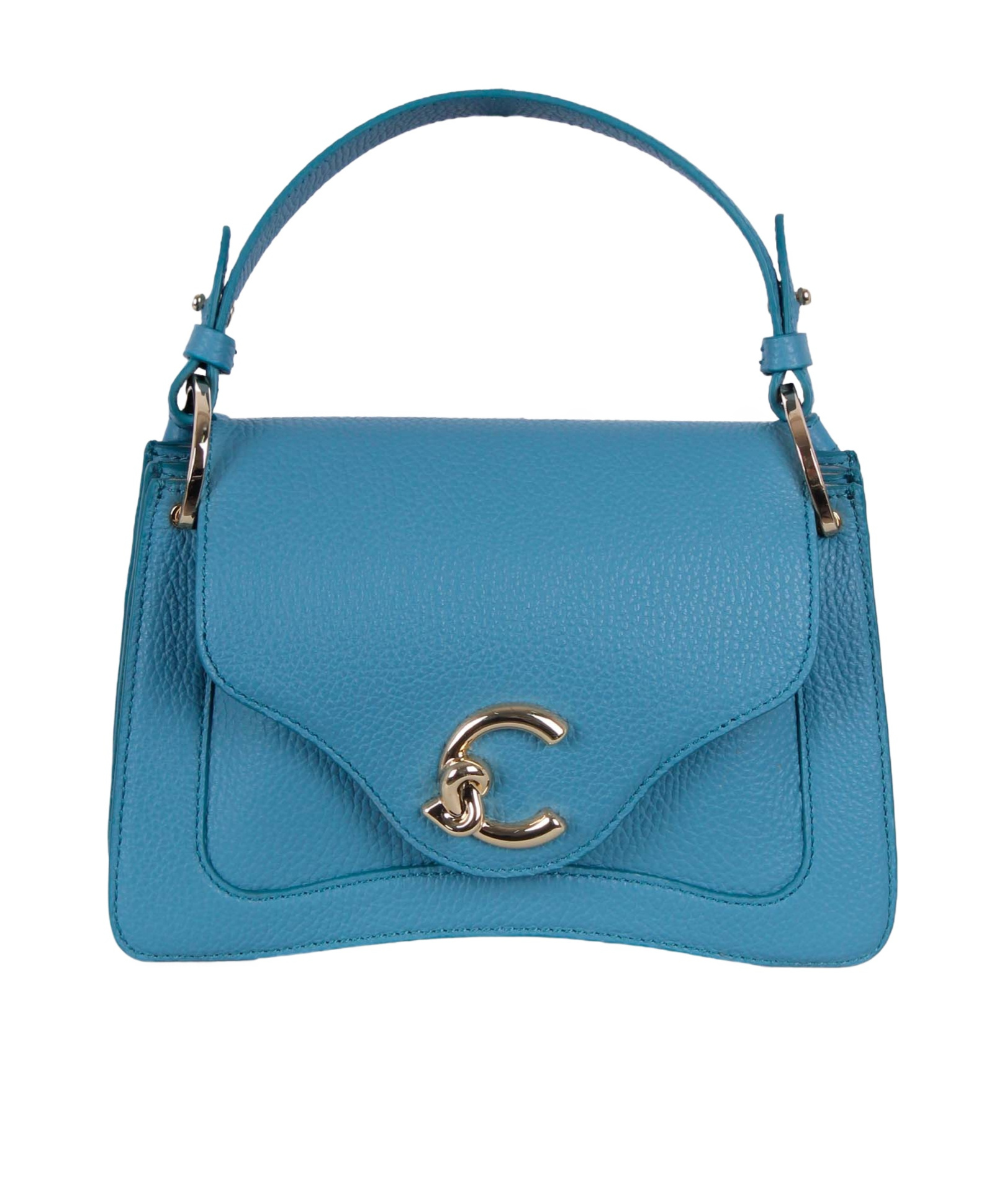 Coccinelle C-me Small Tote In Blue