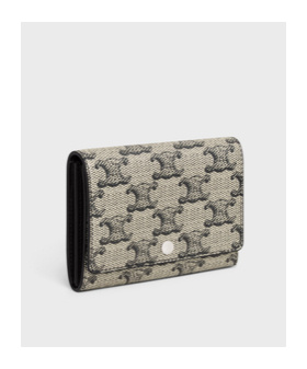 Celine Trimphe Business Card Holder In Nude