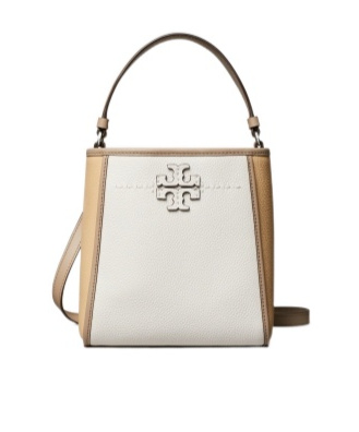TORY BURCH MCGRAW SMALL BUCKET BAG