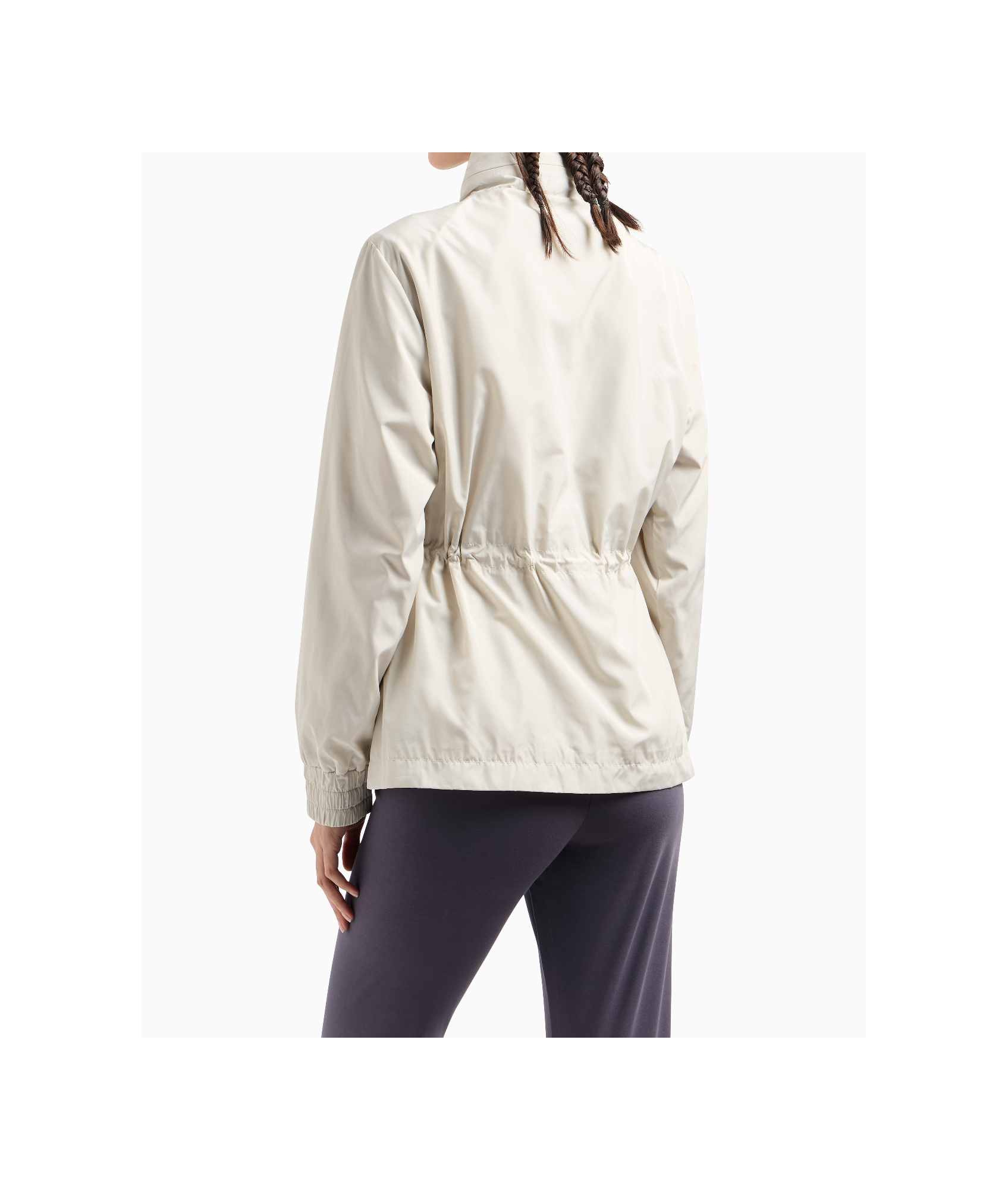 EA7 EA7 EMPORIO ARMANI LOGO ZIP-UP JACKET