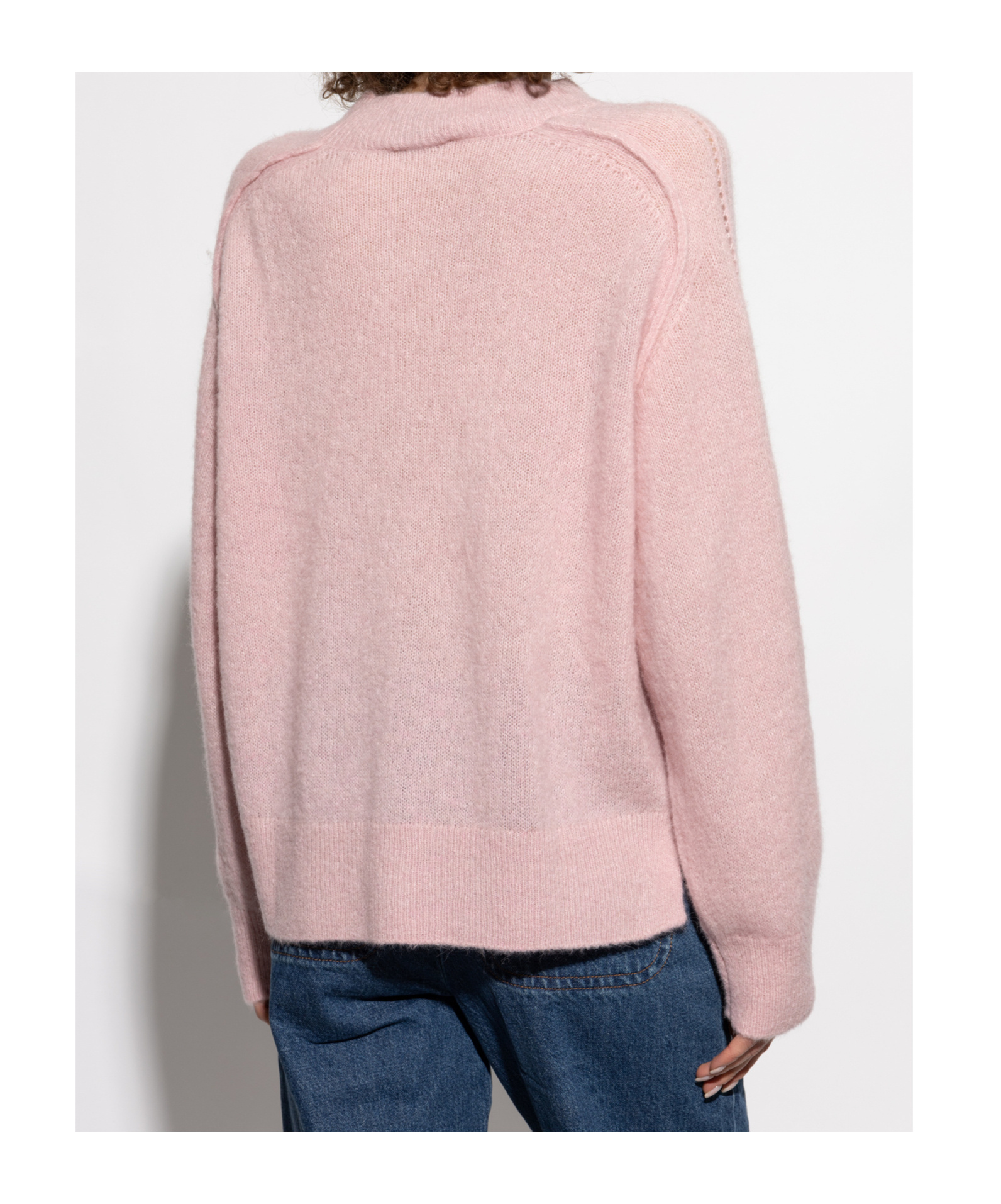 Apc Raglan-sleeve Jumper In Pink