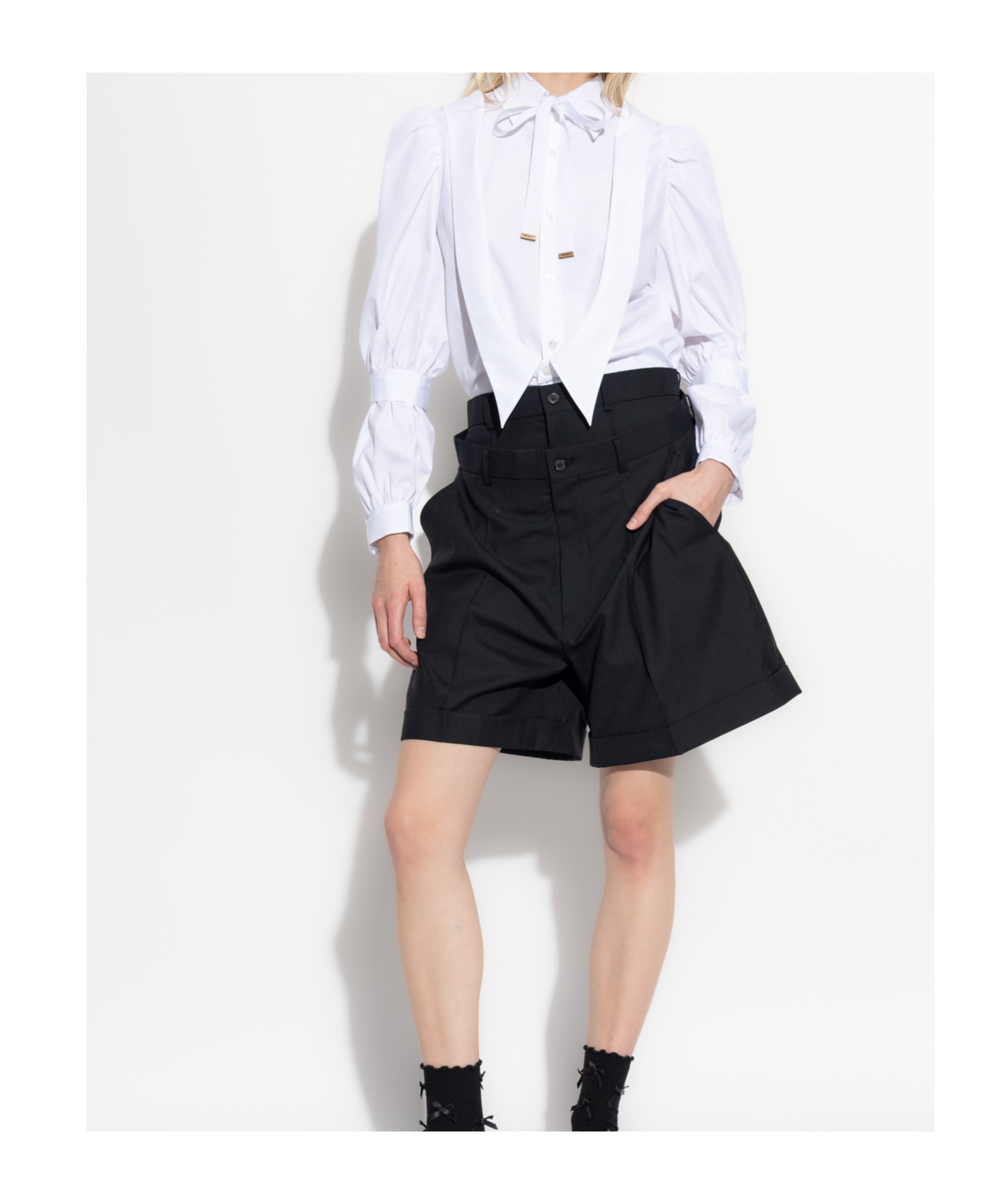 COMME DES GARÇONS PUFF SLEEVE SHIRT