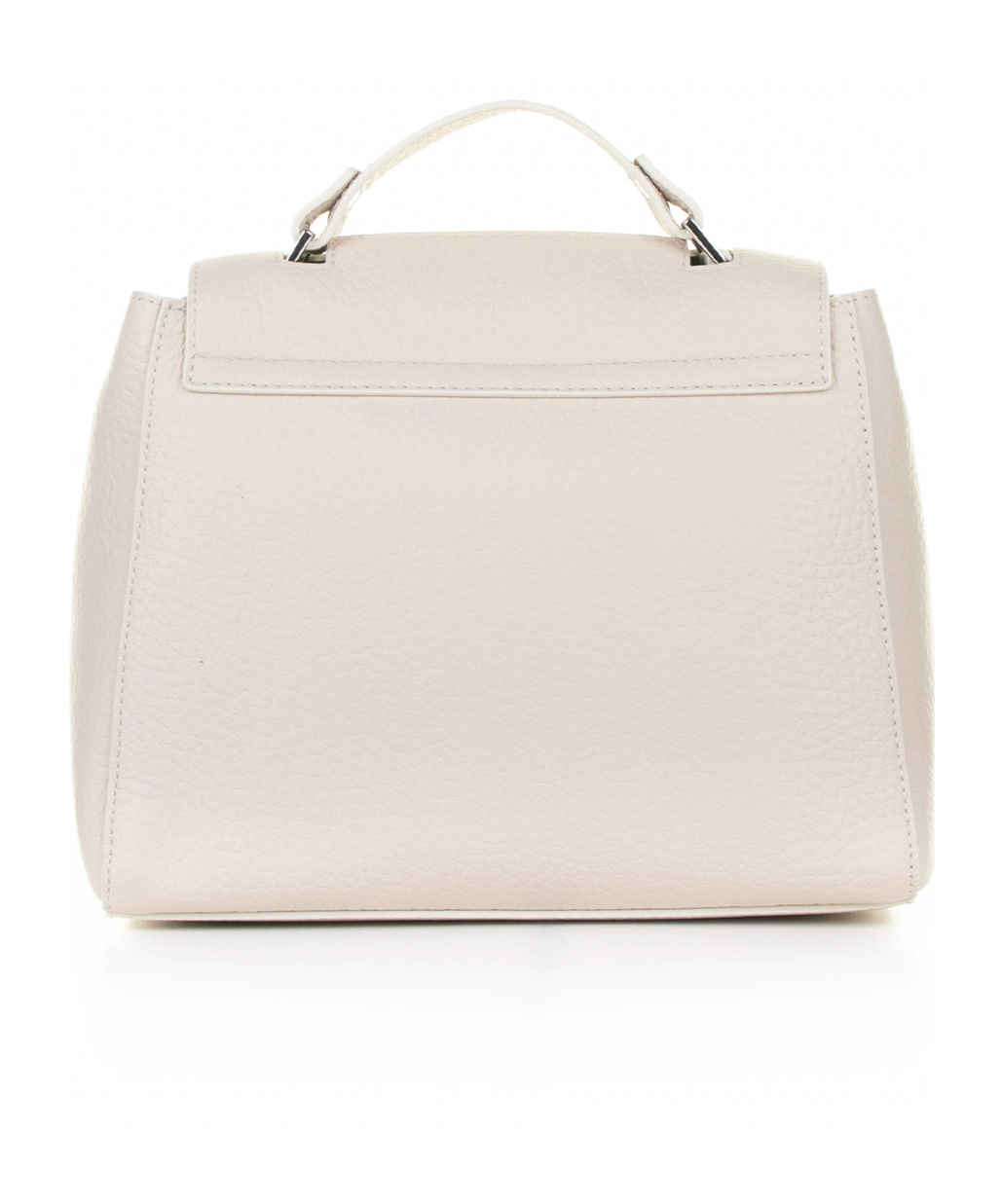 Orciani Sveva Soft Small Ivory Bag With Shoulder Strap In White