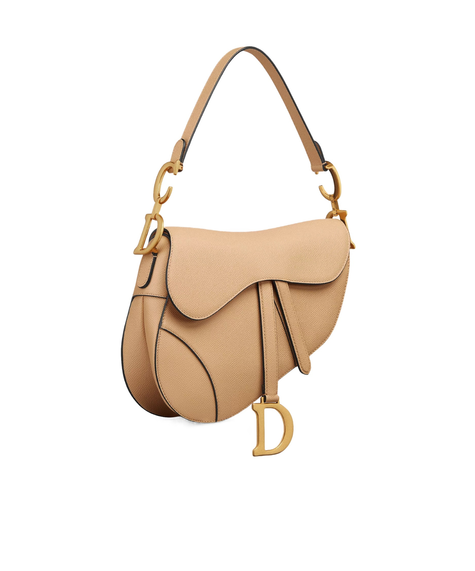 Dior Logo Shoulder Bag In Nude