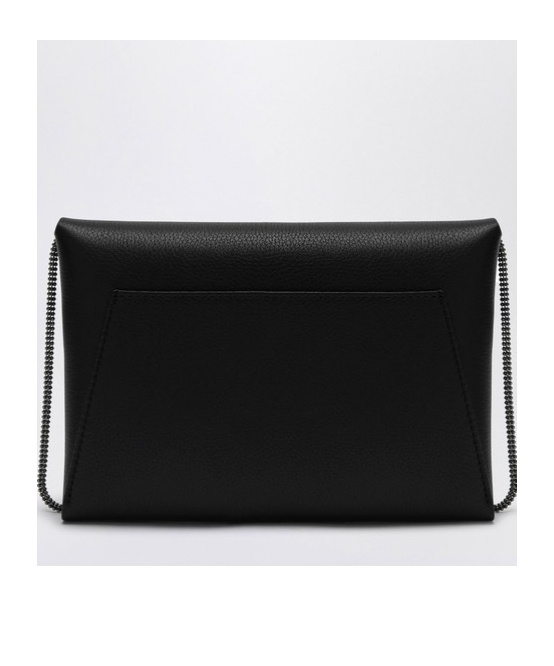 Brunello Cucinelli Flap Shoulder Bag In Black