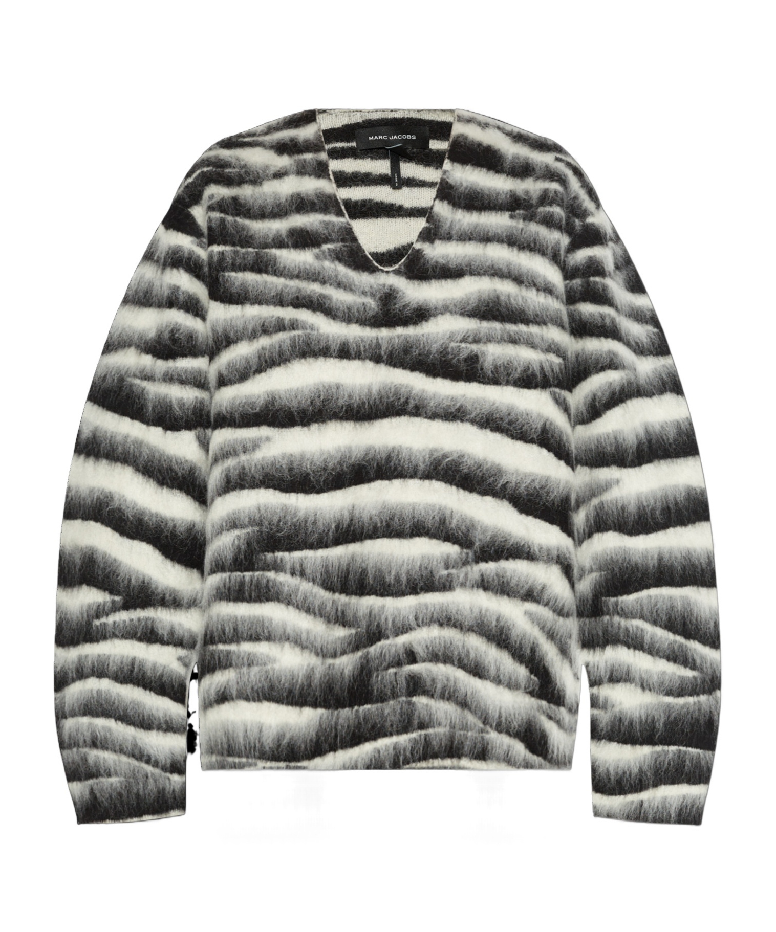 MARC JACOBS MARC JACOBS THE BRUSHED ZEBRA JUMPER