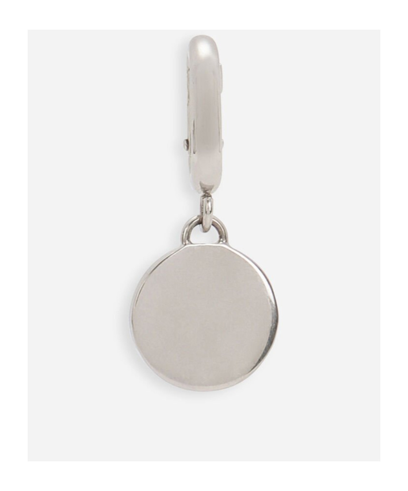 Dolce & Gabbana Logo-plaque Keyring In Gray