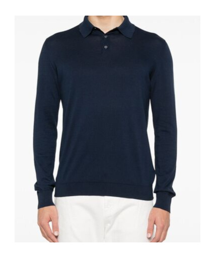 Fedeli Cotton Sweaters In Black