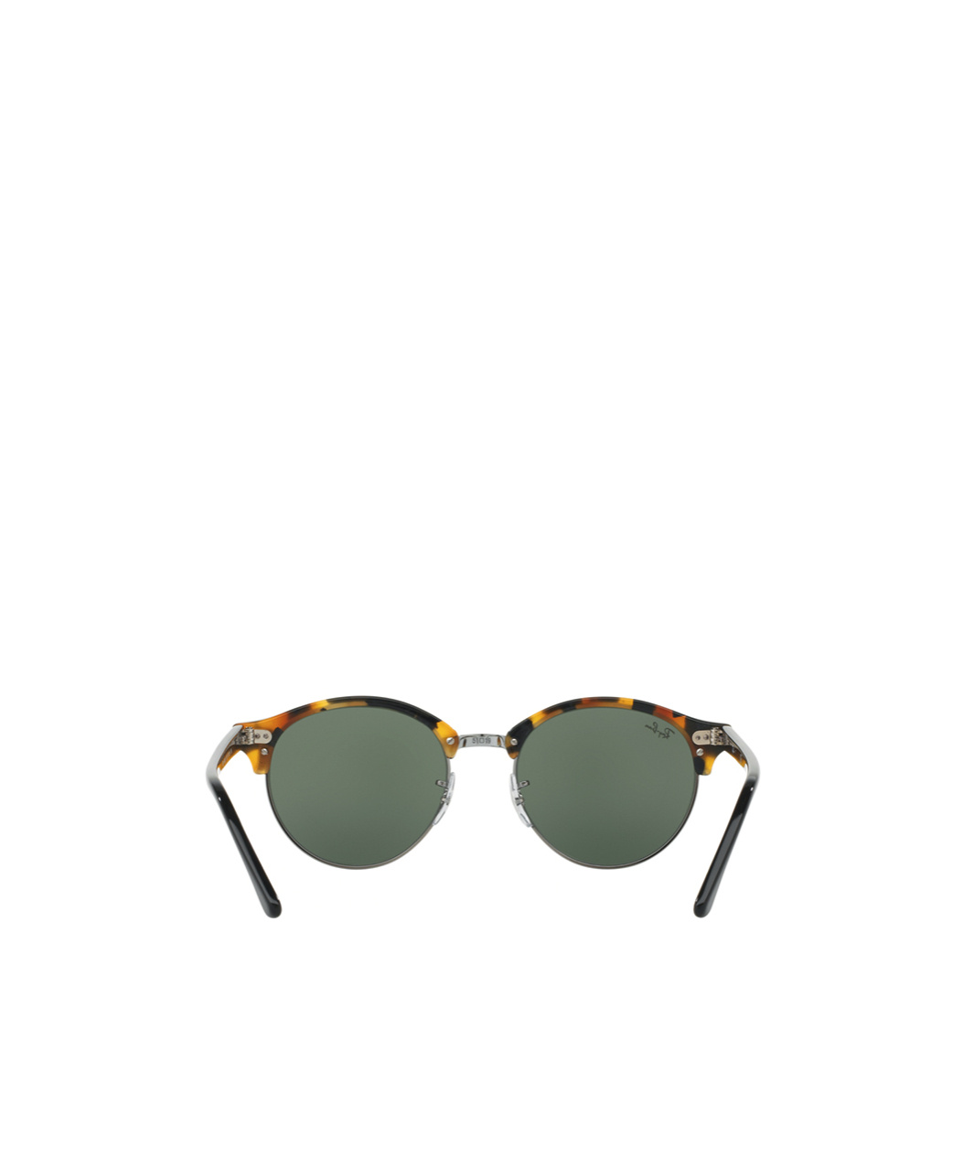 Ray Ban Round Frame Sunglasses In Gray
