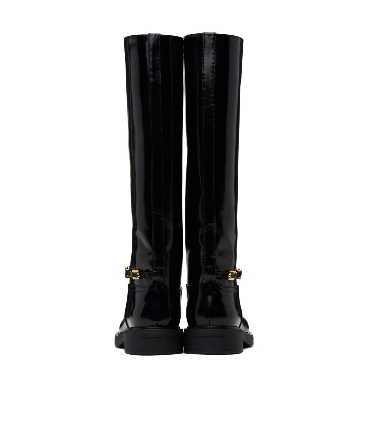 Gianvito Rossi Black Martine Boots In Black