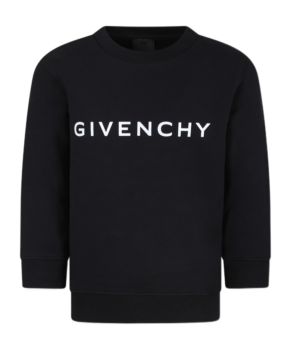 GIVENCHY GIVENCHY KIDS LOGO PRINTED FLEECE SWEATSHIRT