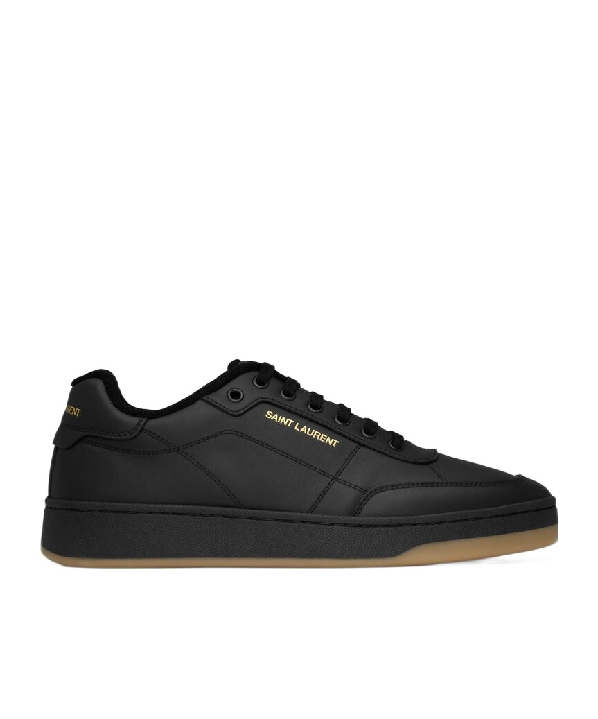 Saint Laurent Court Classic Sl/10 Sneakers In Black