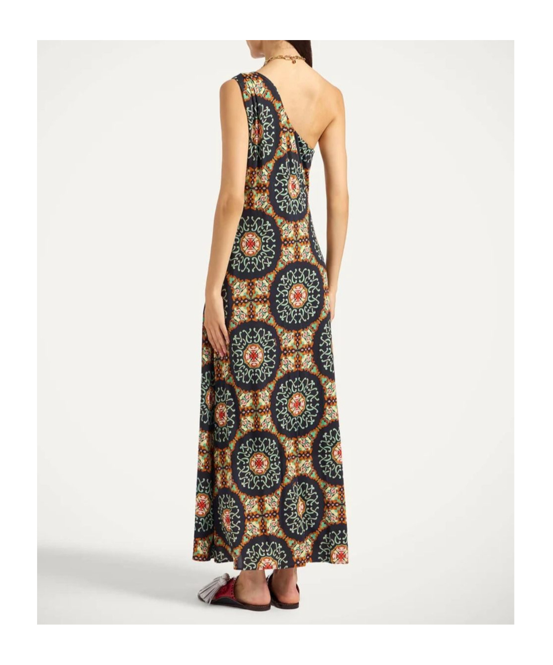 La Doublej La Double J Clingy Roy Printed Stretch-jersey Midi Dress In Multi
