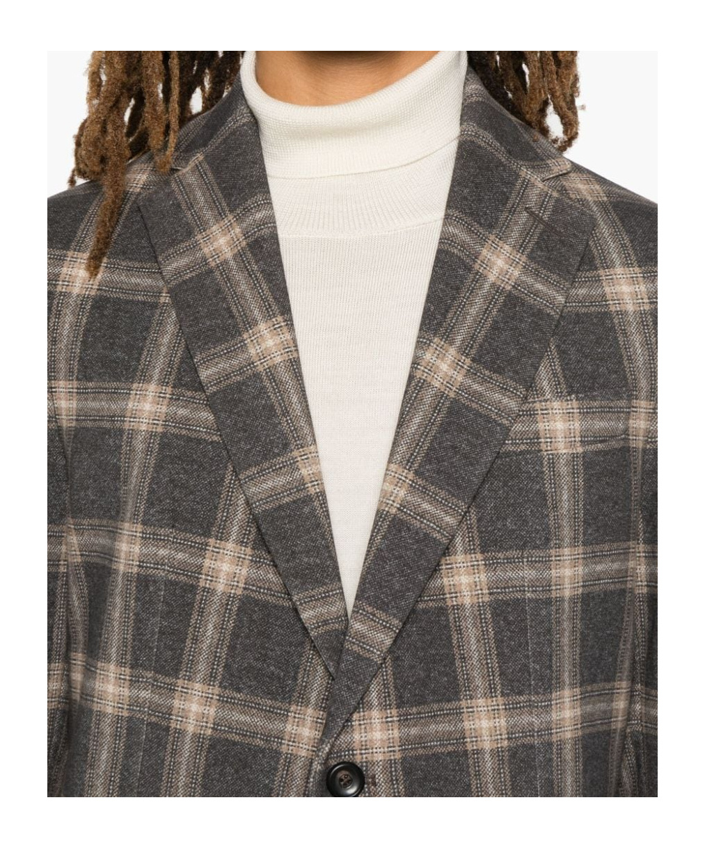 Circolo 1901 Cotton Single-breasted Jacket In Black