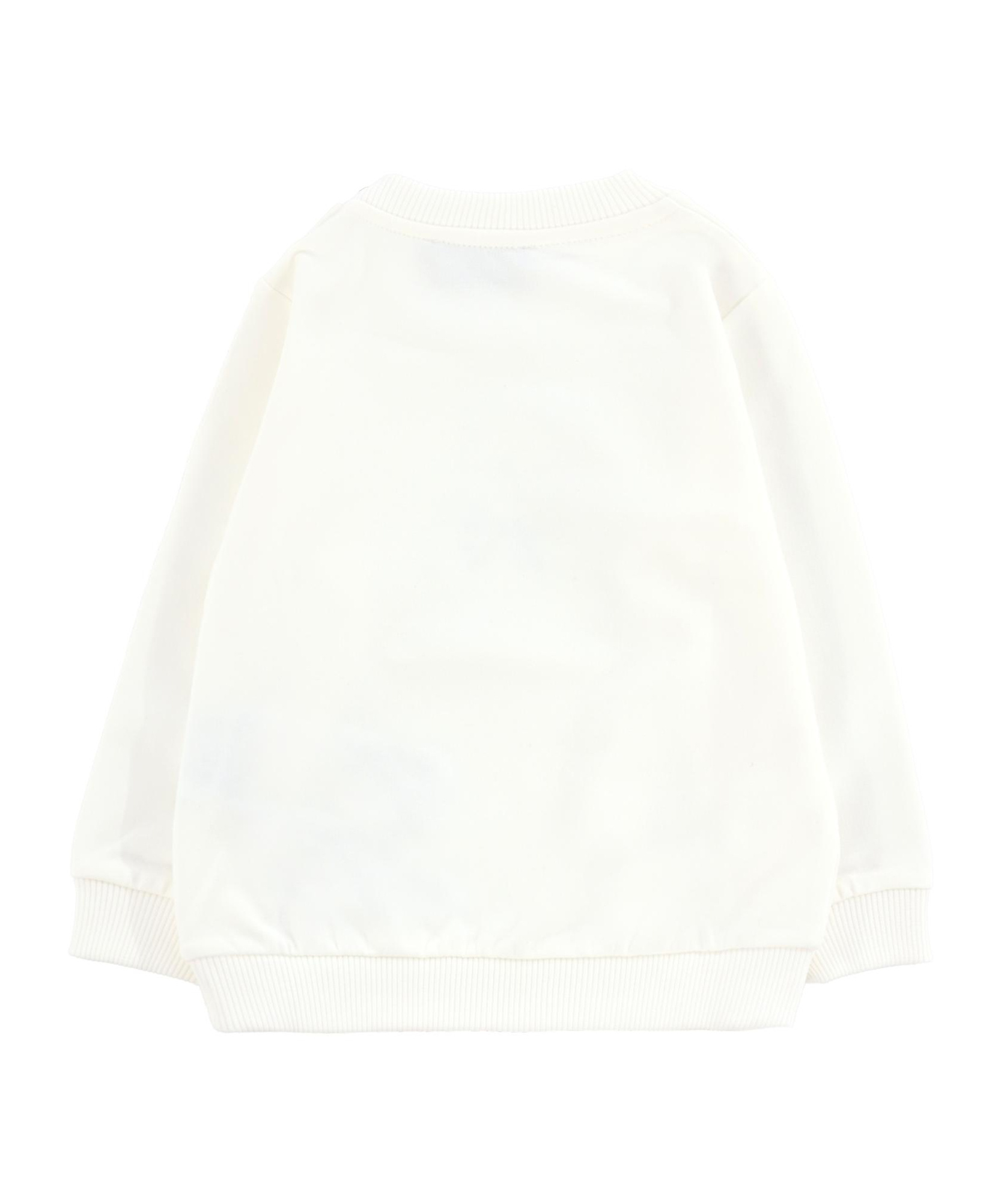 Moschino Teddy Bear-print Sweatshirt In White