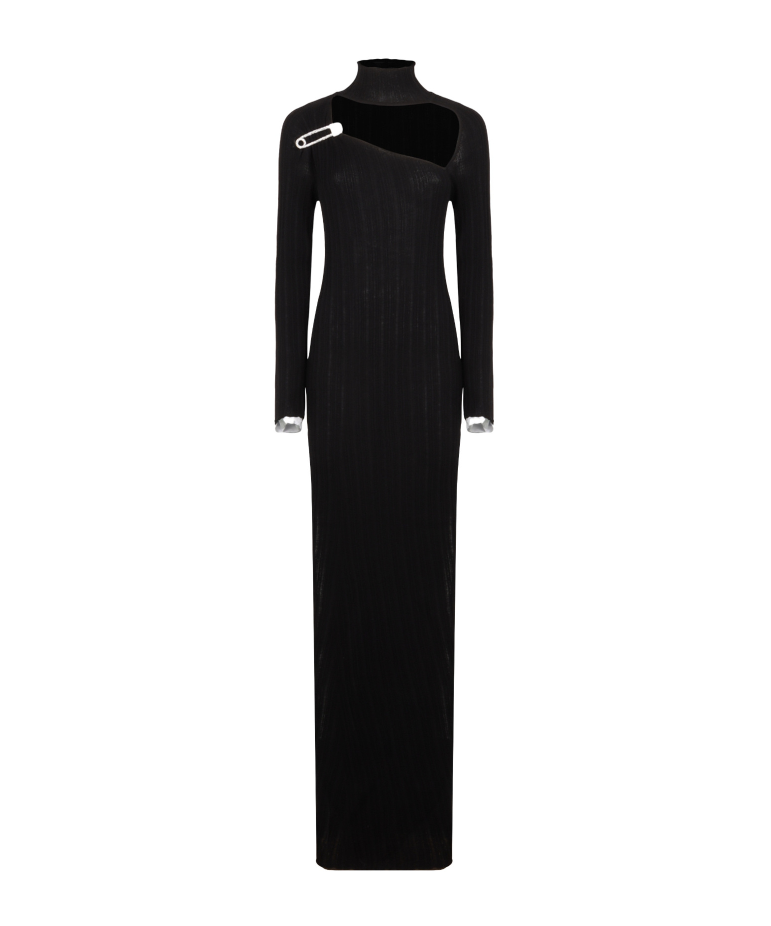 Giuseppe Di Morabito Knitted Long Dress In Black