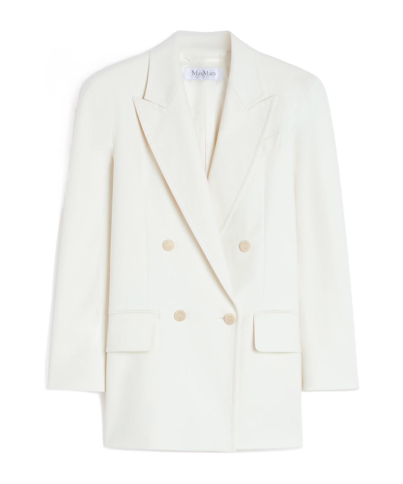 Max Mara Olimpia Jacket In Stretch Canvas