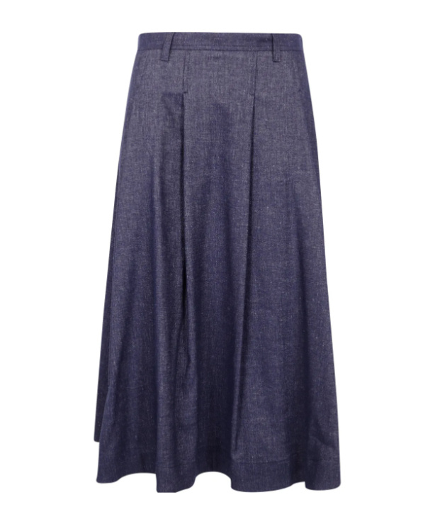 Seventy Stylish And Versatile Skirt In Blue