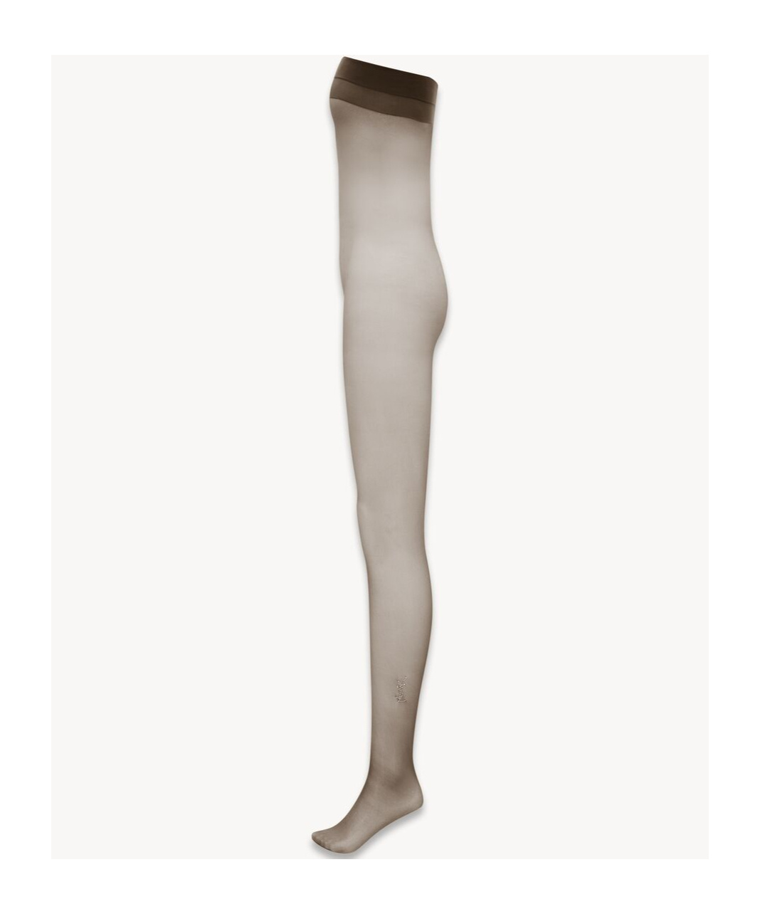 Saint Laurent Jumpsuit Tights In Nude