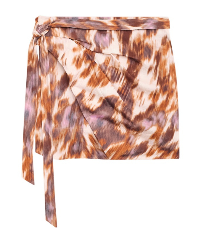 Isabel Marant Étoile Berenice Miniskirt In Nude