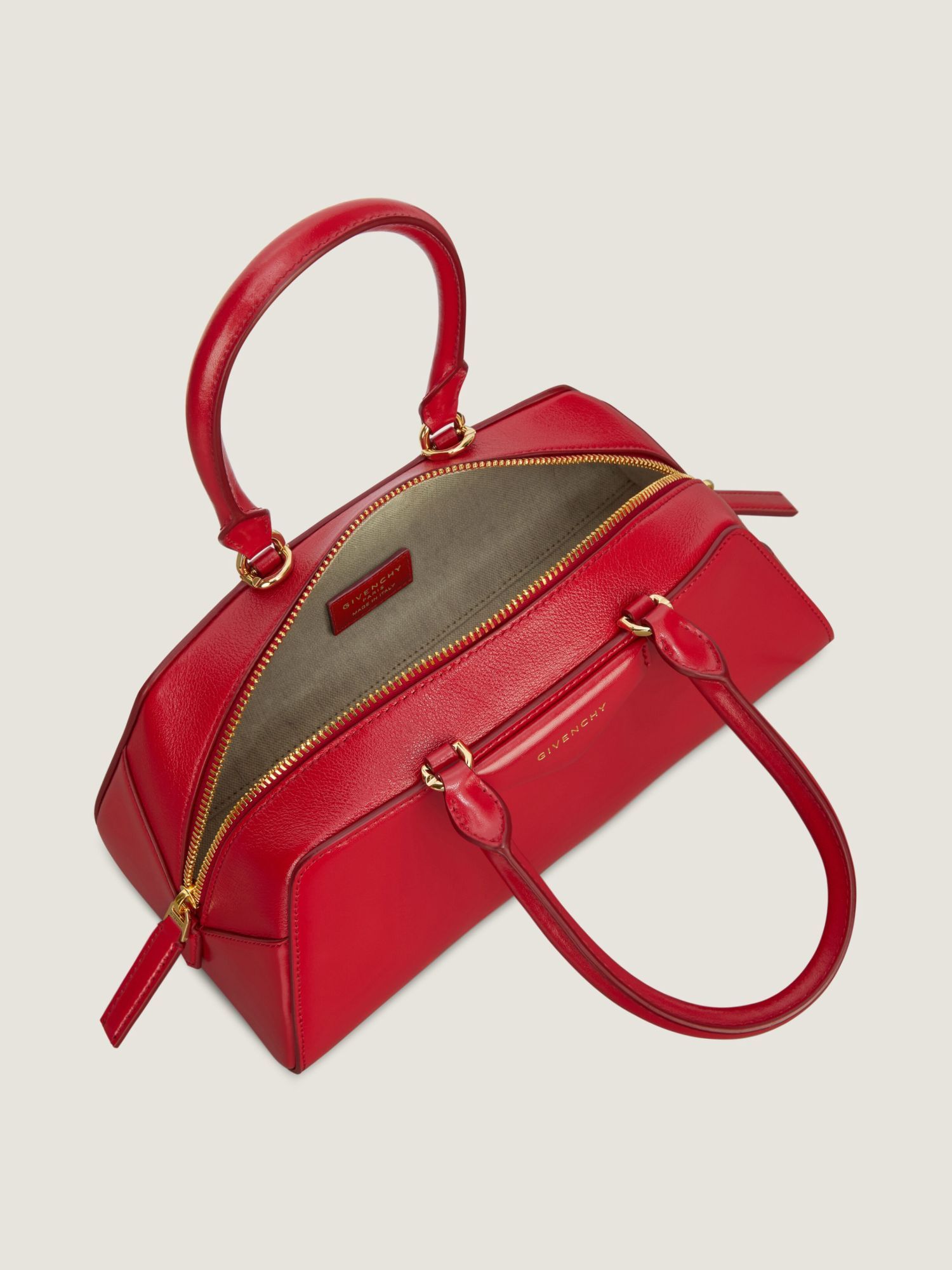 Givenchy Small Leather Shoulder Bag With Structured Shape